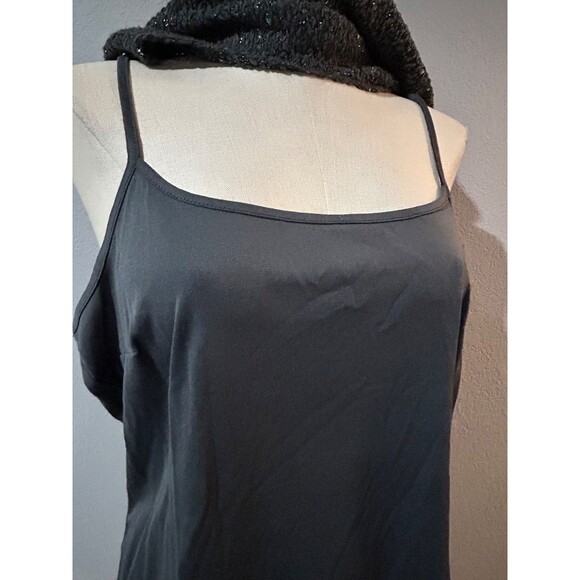 Alfani Women’s Sequined Textured Layered Look Sweater Tunic Top size 1X Holidays - Picture 8 of 9